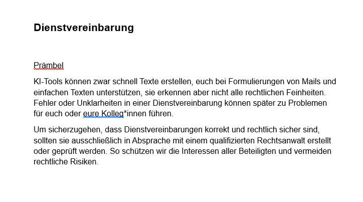 Die Bedeutung der Dienstvereinbarung: Ein Fundament für Zusammenarbeit und faire Arbeitsbedingungen